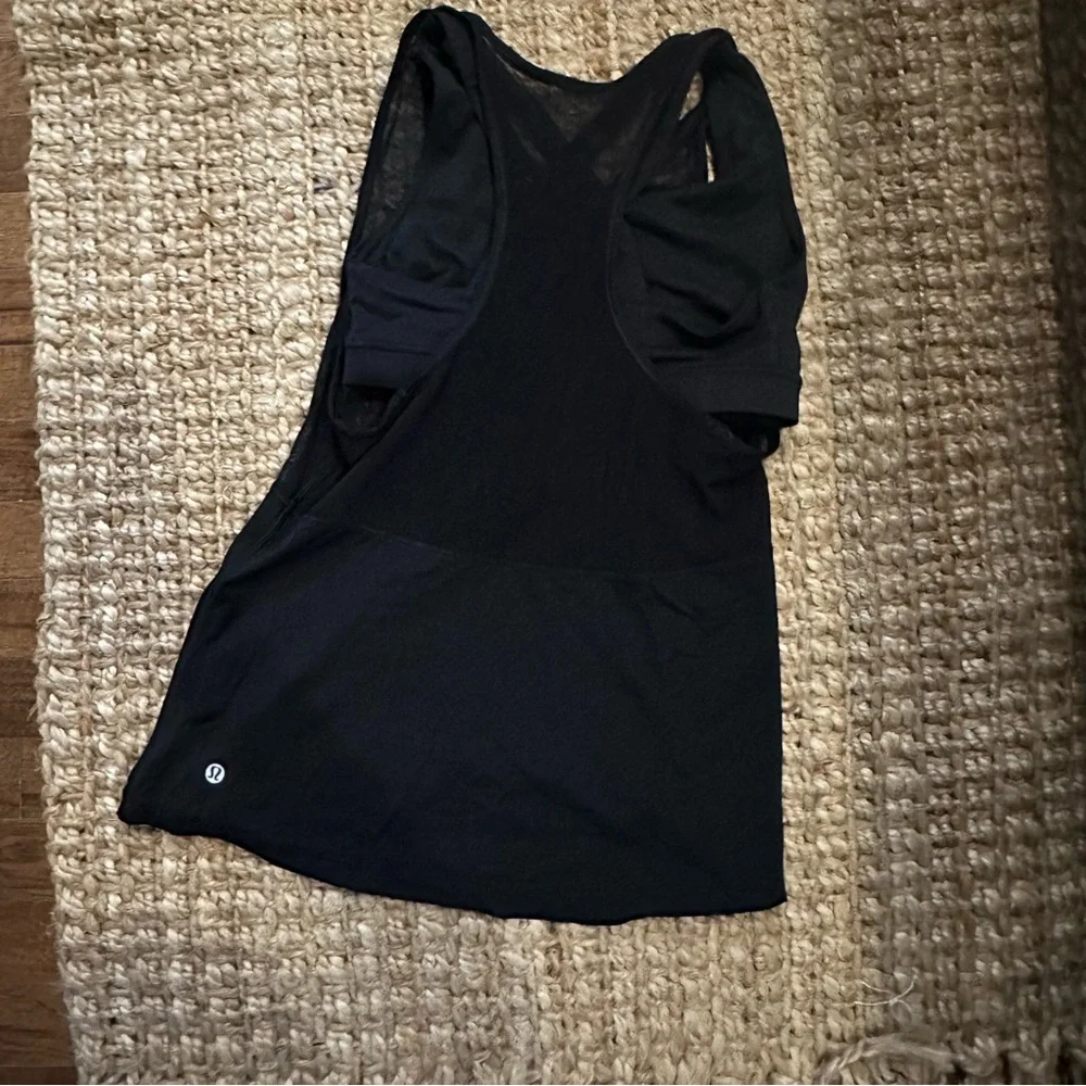 Lulu lemon Lululemon Fast As Light 2-In-1 Tank Black size 6 - Picture 8 of 12